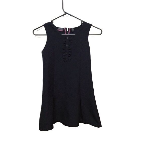 NAUTICA Sleeveless Dress  7 Regular Navy   Polyester - Picture 1 of 3
